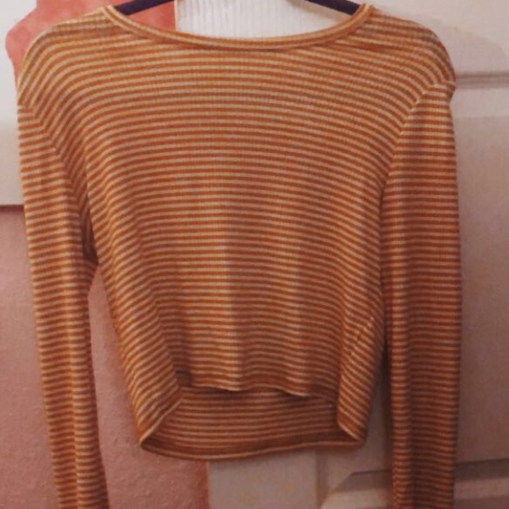 Striped Yellow Top 💫
